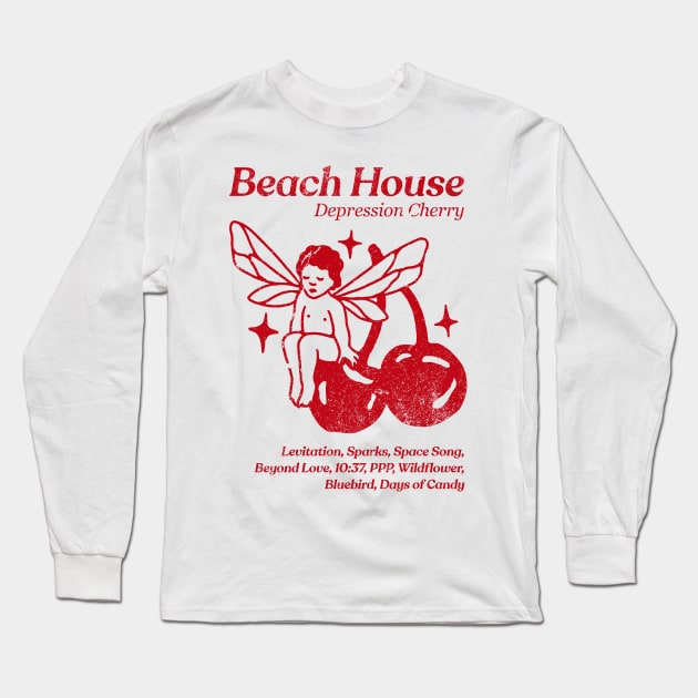 Beach House - DP fanart Long Sleeve T-Shirt by fuzzdevil